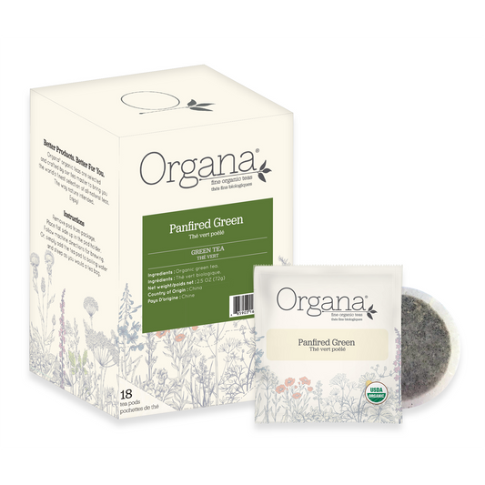 Organa Panfired Green Organic Tea Pods