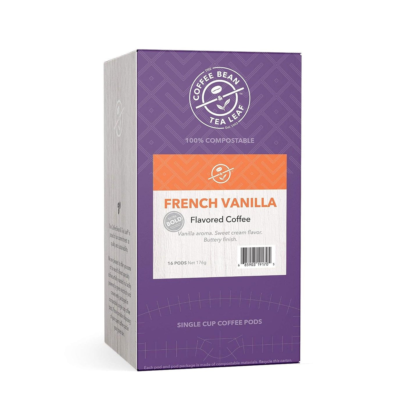 The Coffee Bean & Tea Leaf® French Vanilla Flavored Coffee Soft Pods