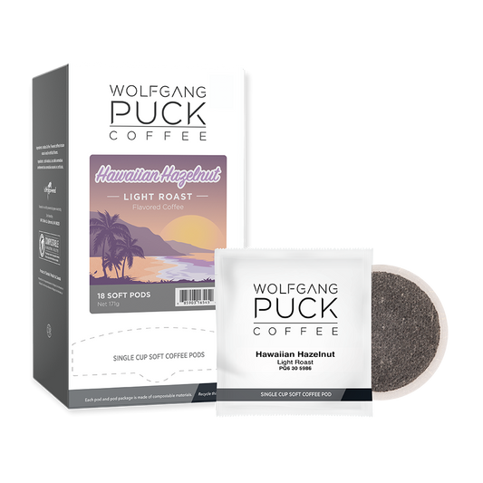 Wolfgang Puck Hawaiian Hazelnut Coffee Soft Pods