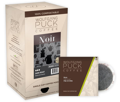 Wolfgang Puck Noir Extra Bold Coffee Soft Pods