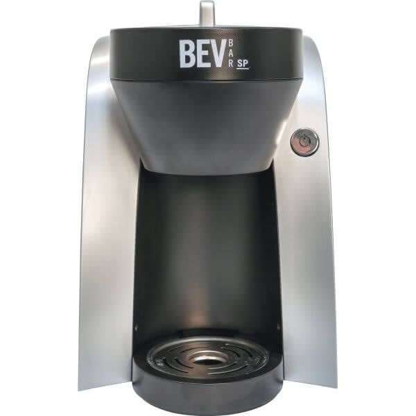 Pressurized Coffee Brewer for Frothy Coffee from Compostable Paper Pods Fifty Skies