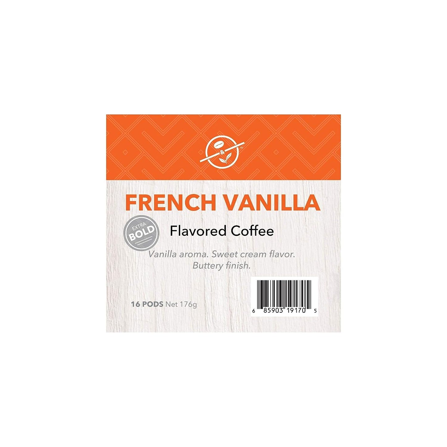 Coffee Bean and Tea Leaf French Vanilla Flavored Coffee Soft Pods