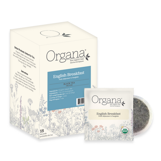 Organa English Breakfast Organic Tea Pods